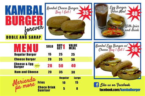 Kambal Burger .